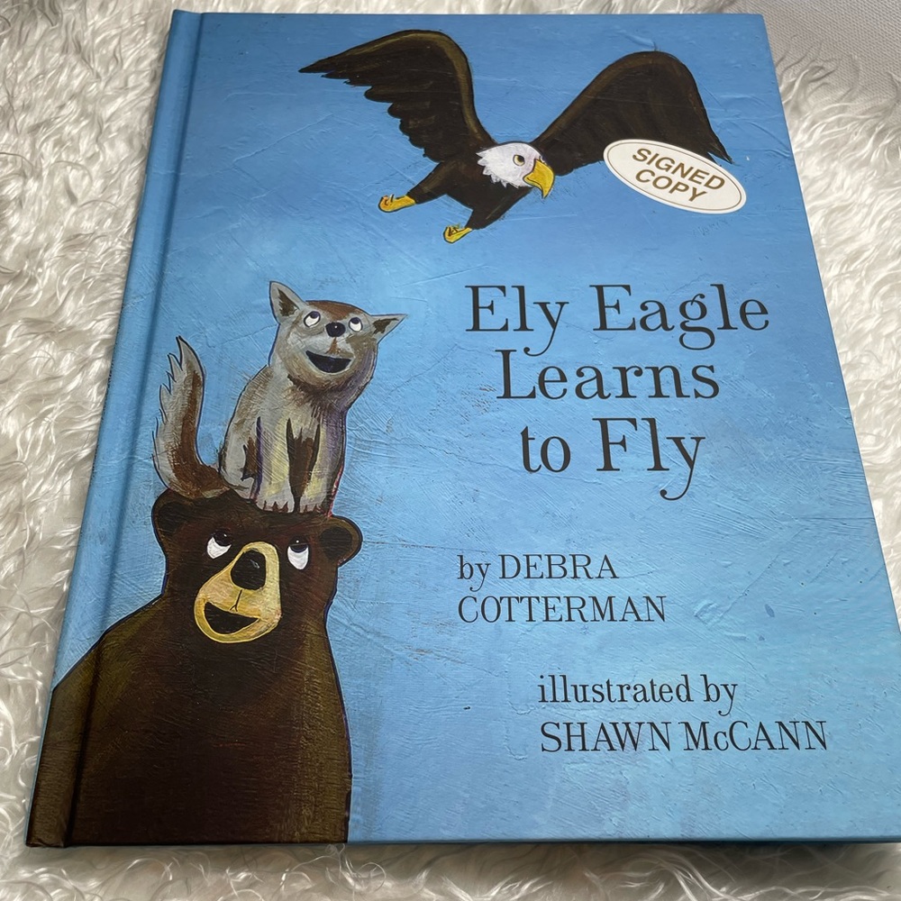 Eli Eagle Learns to Fly Signed Book